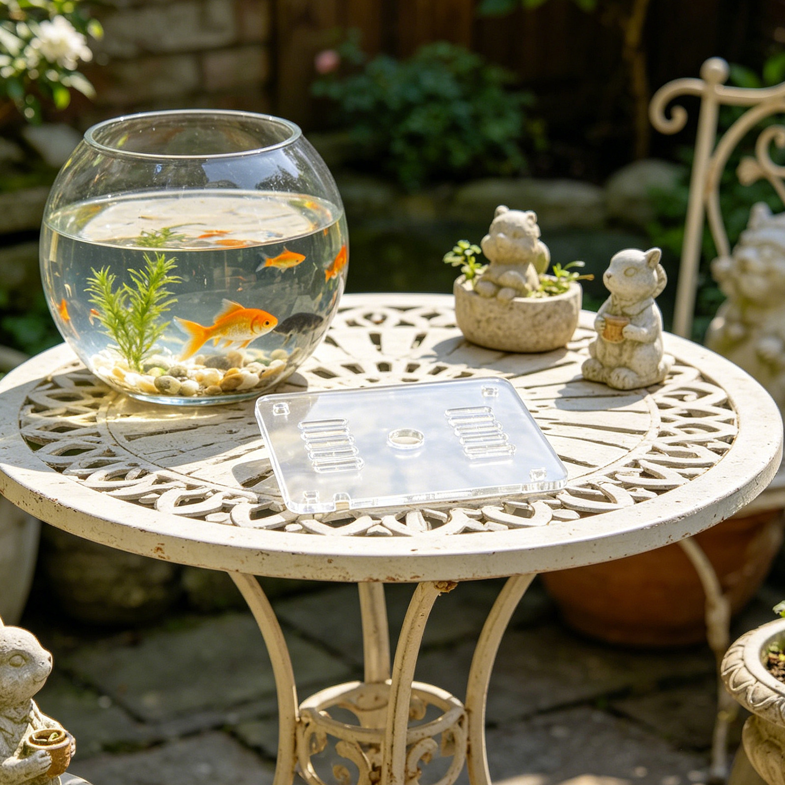Aquarium Fish Jumping - Fish Tank Acrylic Cover Transparent 5.9x5.9x0.2in