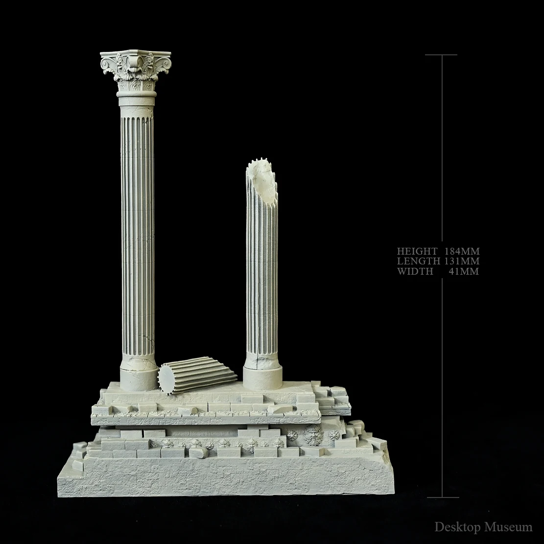 Aquarium Fish Bridge - Fish Tank Water Landscape Roman Column