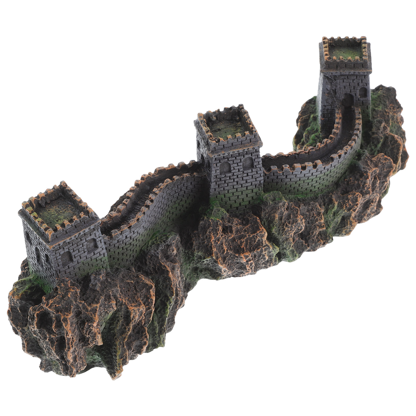 Aquarium Fish Bridge - Bridge of China Resin Statue Detailed