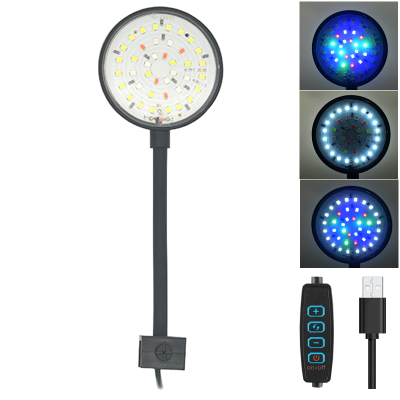 USB Aquarium LED Lamp Fish Tan - Aquarium Fish Only 评论和价格