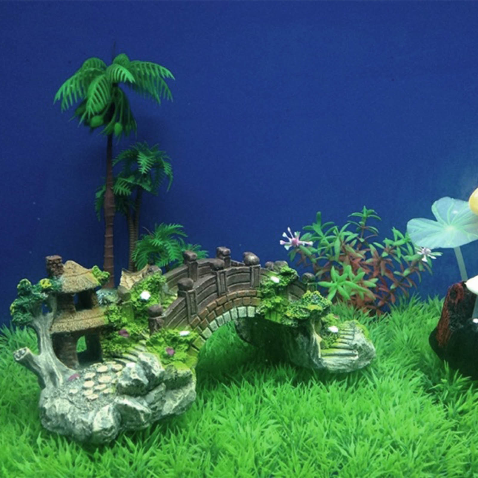 Fish Tank Artificial Bridge Re - Aquarium Fish Bridge 评论和价格
