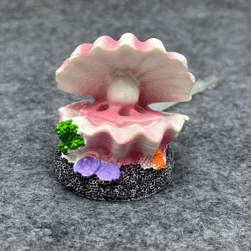 Cute Shell Shape Bubble Stone  - Aquarium Fish Cartoon 评论和价格
