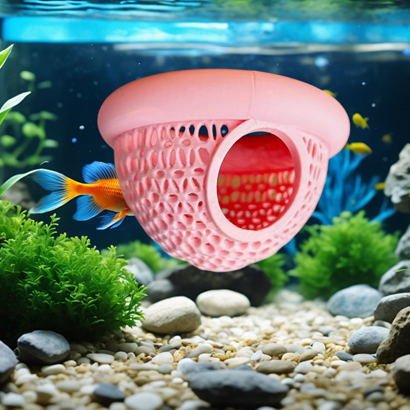 Floating Betta Hides Aquarium  - Aquarium Fish Cartoon 评论和价格