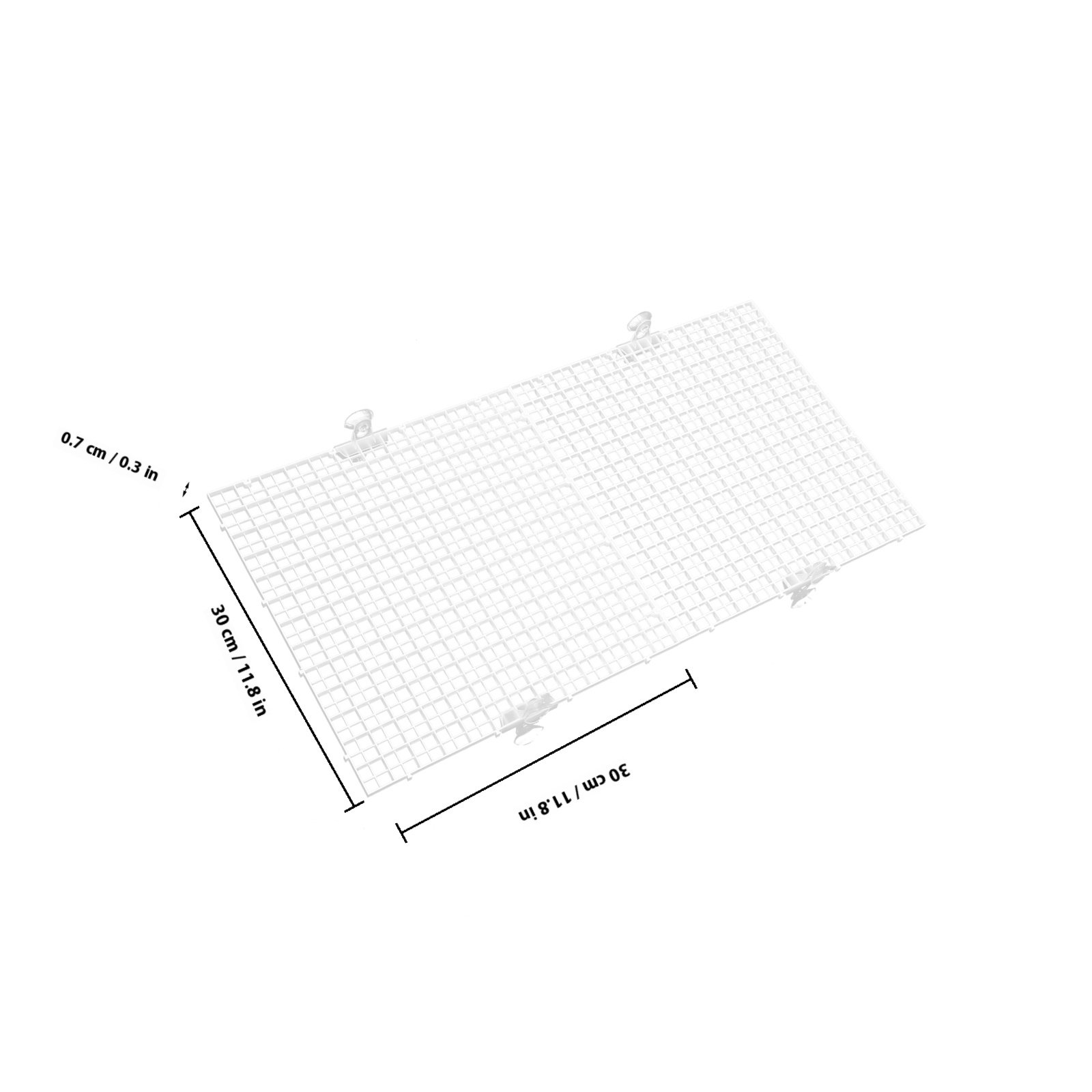 2Pcs Fish Tank Divider Anti-Ju - Aquarium Fish Jumping 评论和价格
