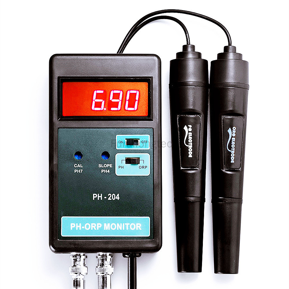PH-204 Digital PH/ORP Meter Te - Aquarium Fish In Online 评论和价格