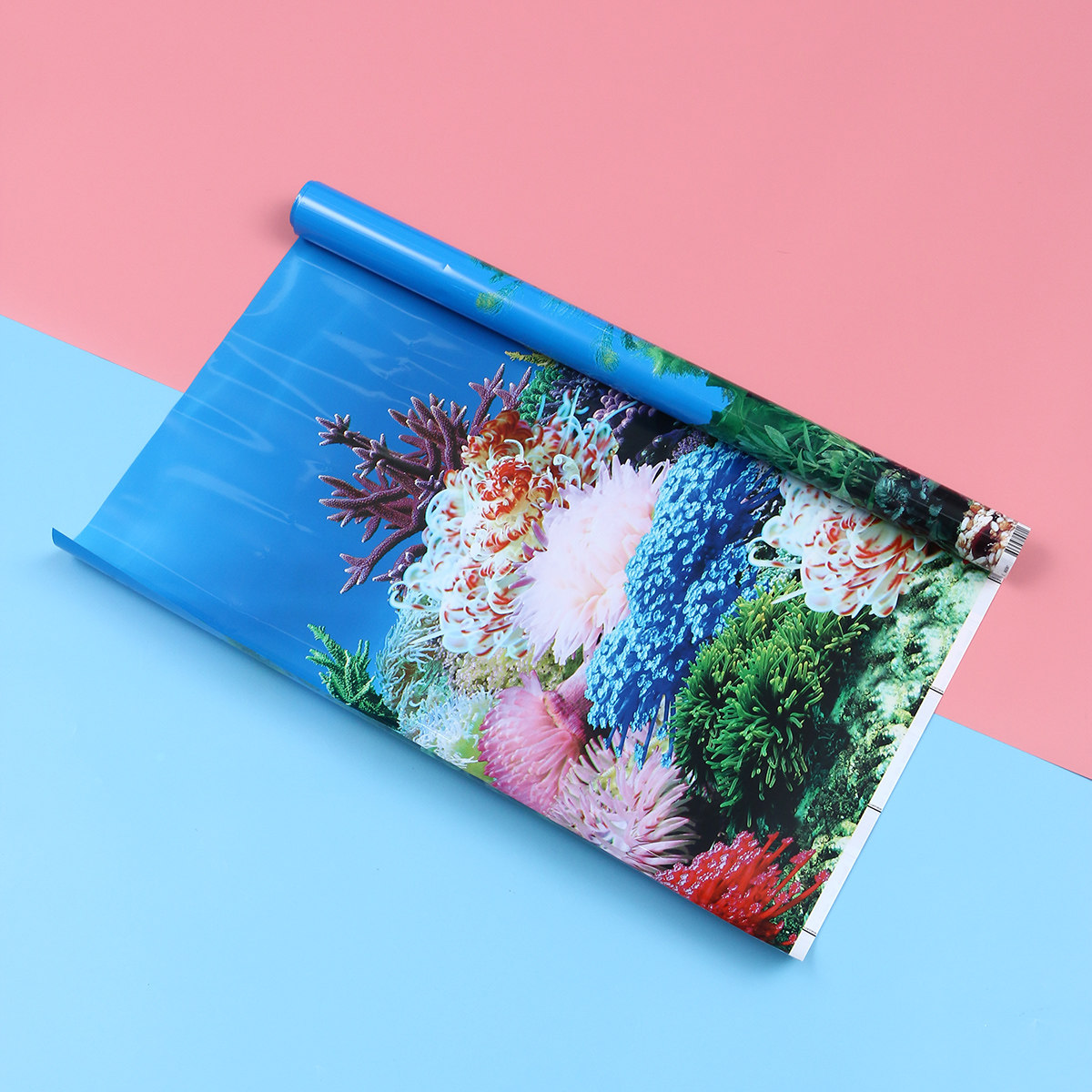 3D Aquarium Background Sticker - Aquarium Fish Wallpaper 评论和价格