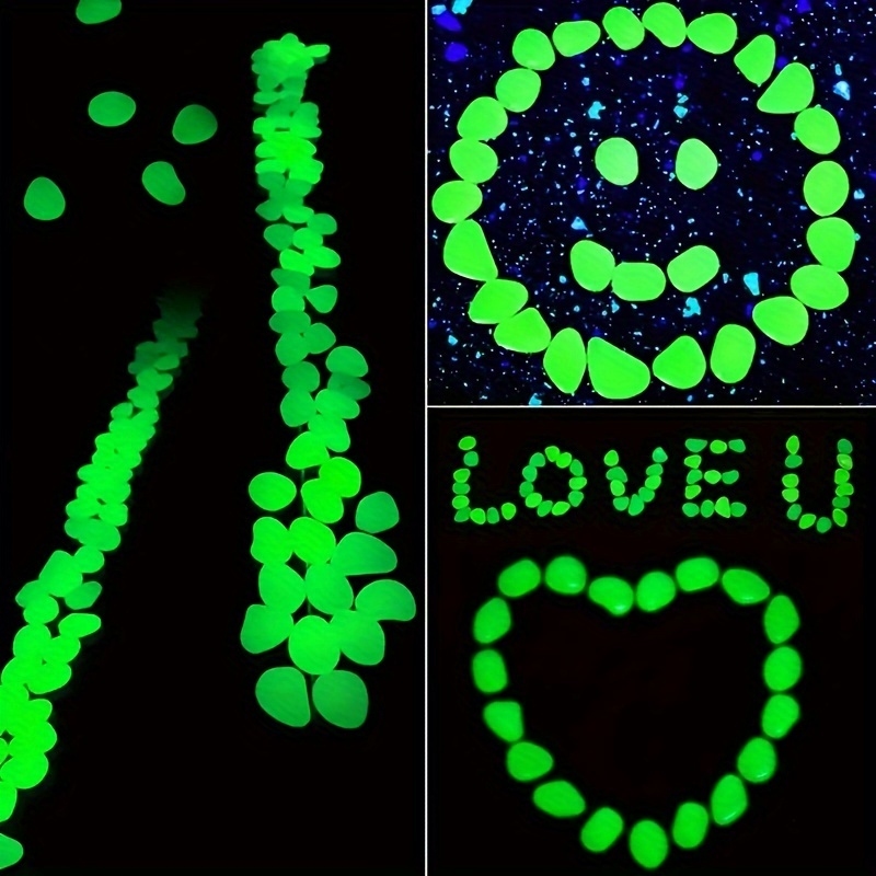 Glowing pebbles100-500pcsLumin - Aquarium Fish Only 评论和价格