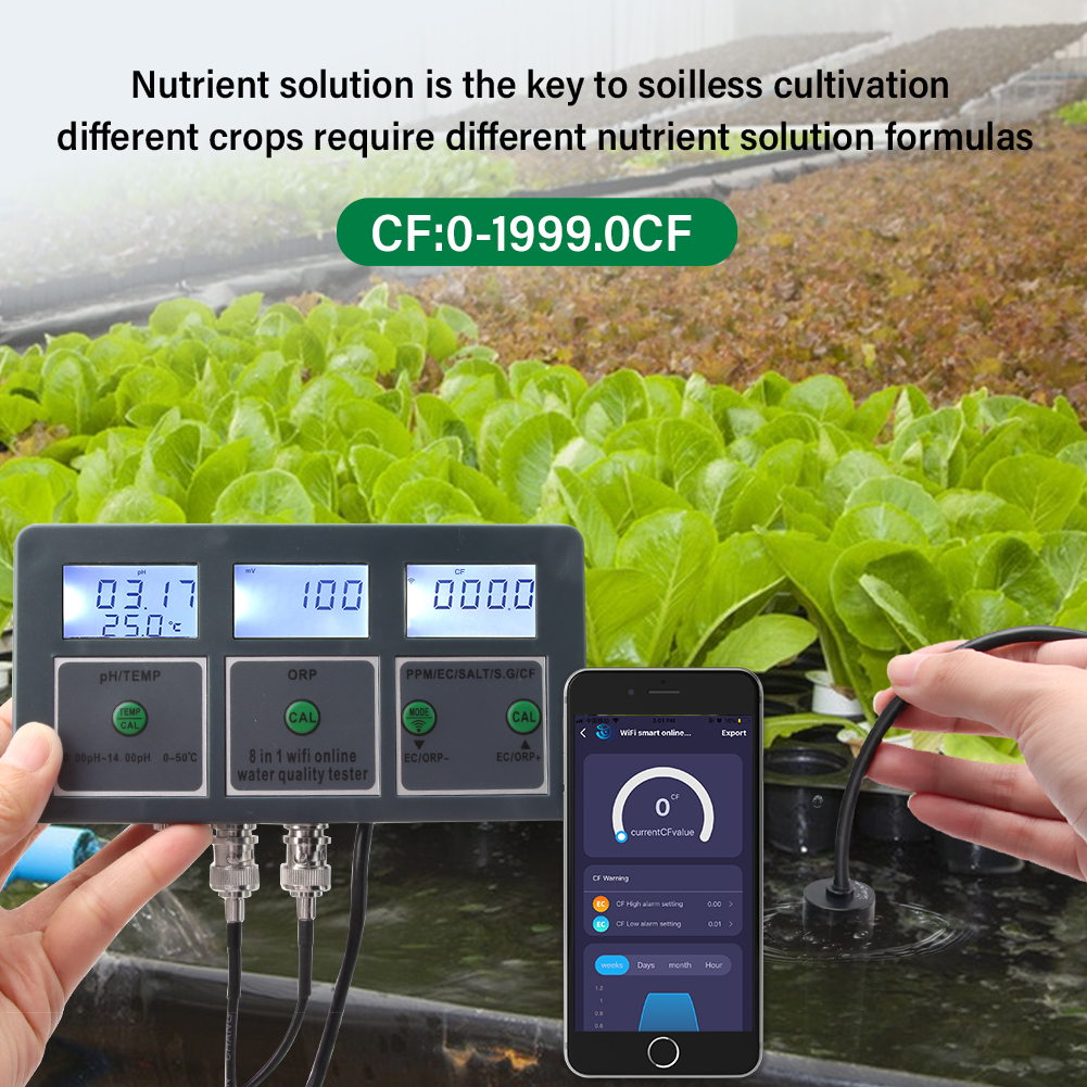 Tuya WiFi Digital PH ORP TDS E - Aquarium Fish In Online 评论和价格