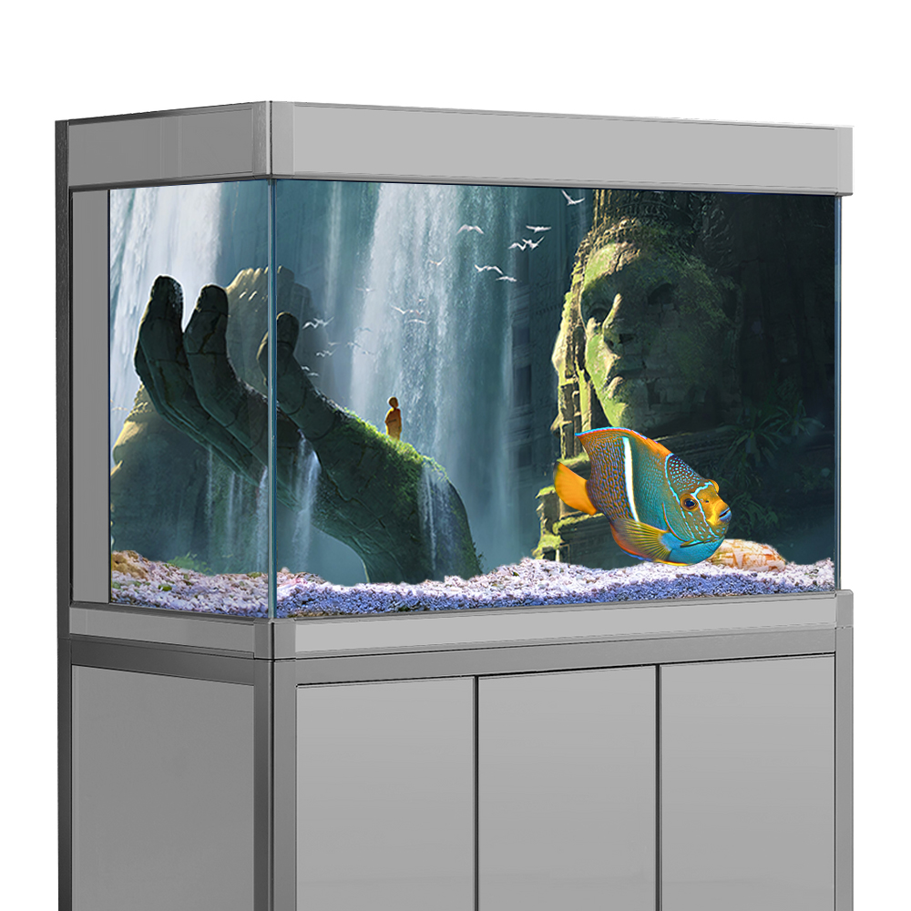 Fish Tank Background Sticker,  - Aquarium Fish Wallpaper 评论和价格
