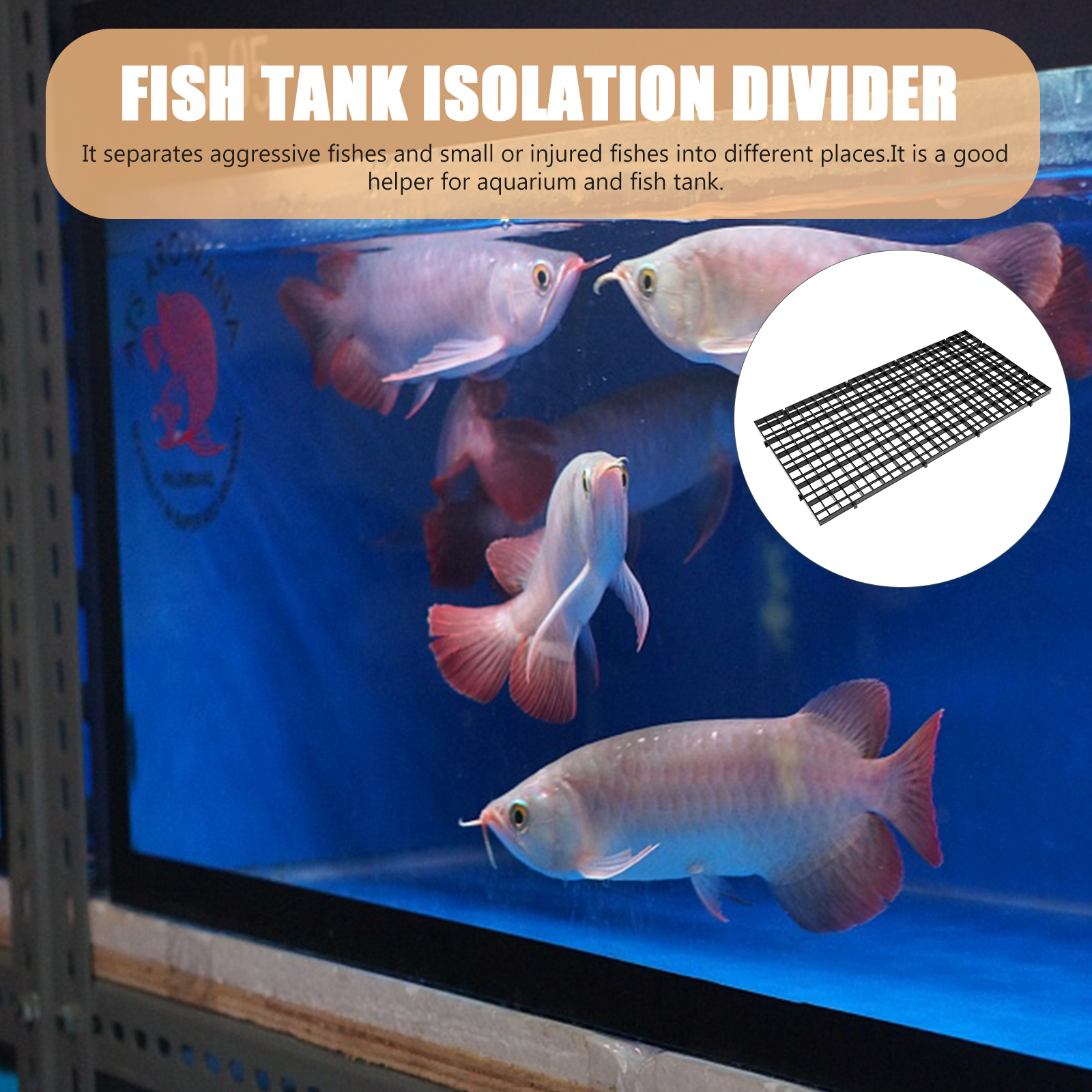 6pcs Bottom Filter Grid Plate  - Aquarium Fish Net 评论和价格