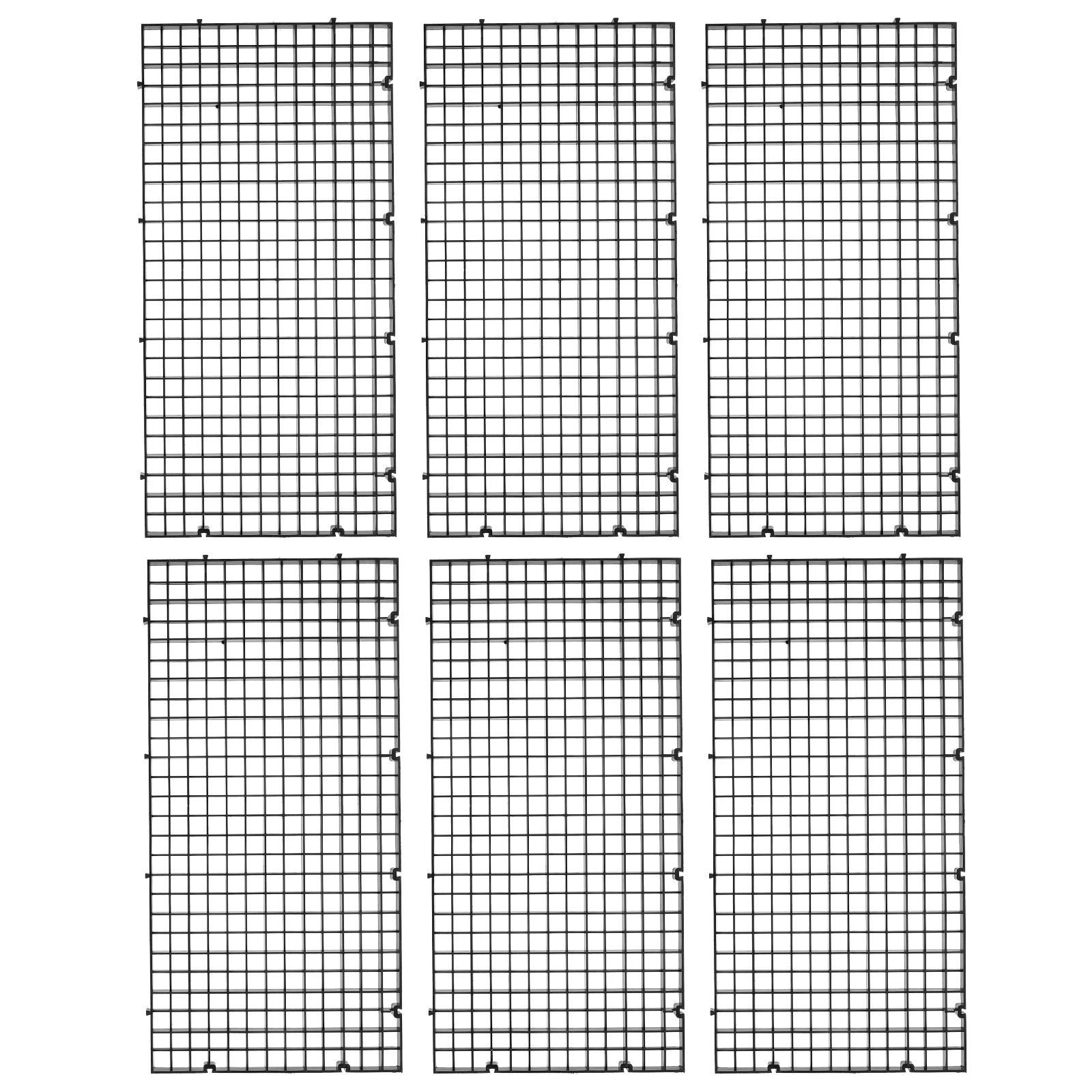 6pcs Bottom Filter Grid Plate  - Aquarium Fish Net 评论和价格