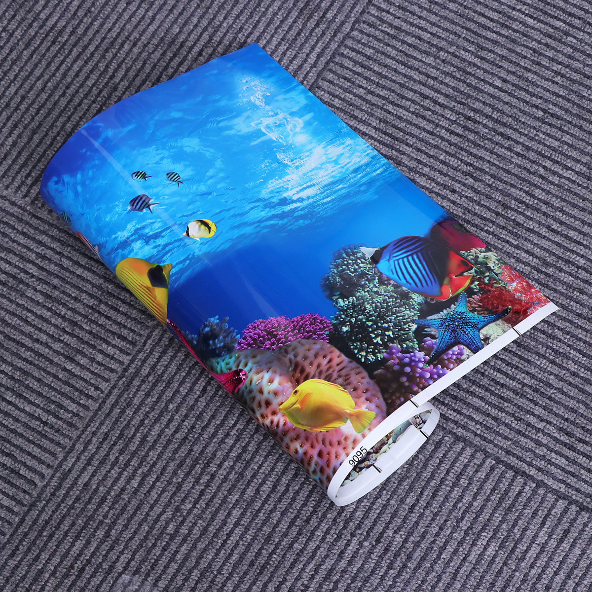 3D Fish Tank Background Sticke - Aquarium Fish Wallpaper 评论和价格