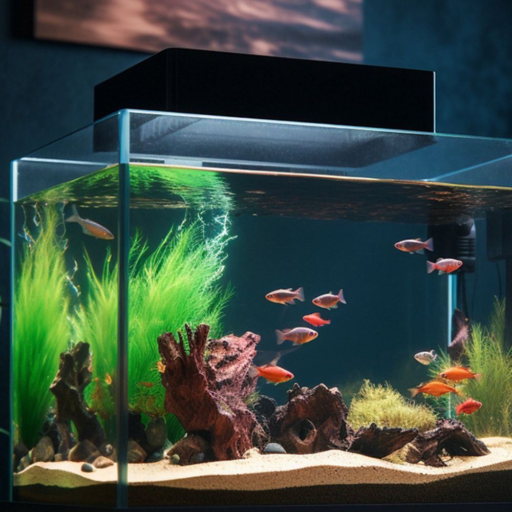 Durable Magnetic Fish Tank Lid - Aquarium Fish Net 评论和价格