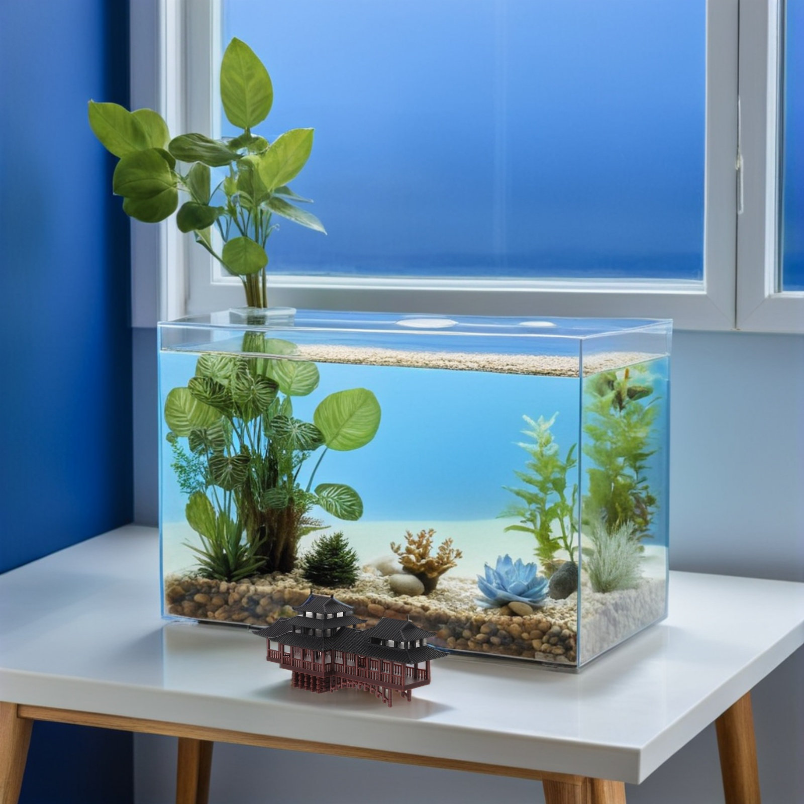 Simulated Stone Arched Bridge  - Aquarium Fish Bridge 评论和价格