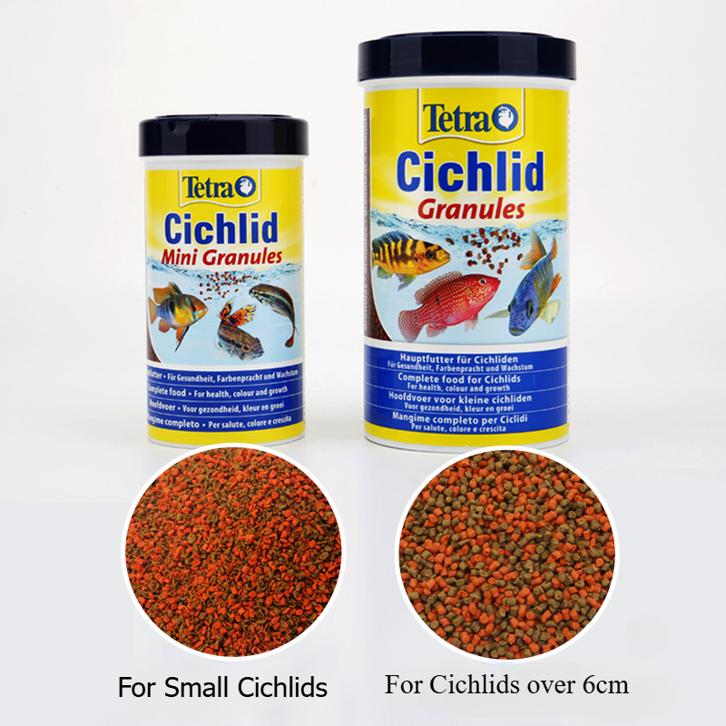 Tetra Cichlid Granules Clear W - Tetra Fish In Aquarium 评论和价格