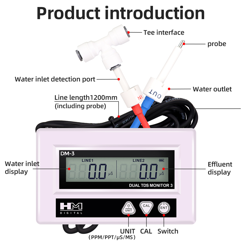 HM DM3 Online TDS EC Water Qua - Aquarium Fish In Online 评论和价格
