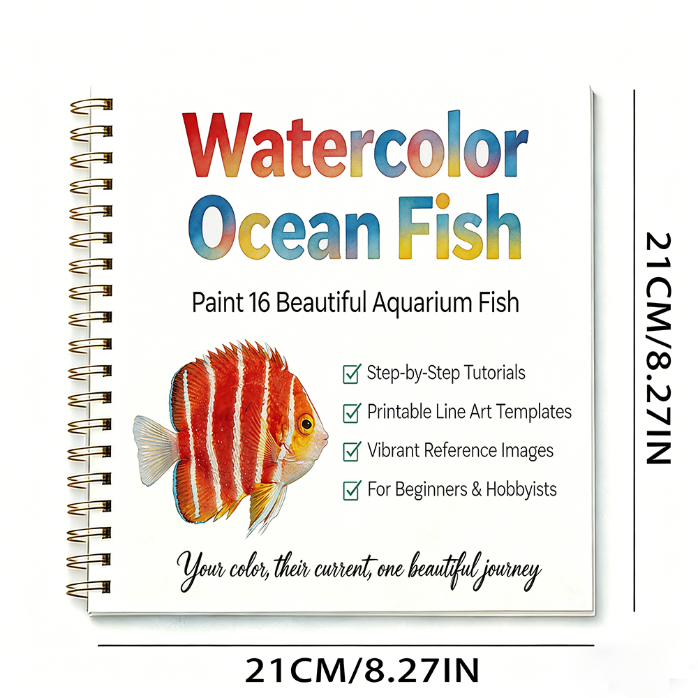 Watercolor Ocean Fish Tutorial - Aquarium Fish Drawing 评论和价格