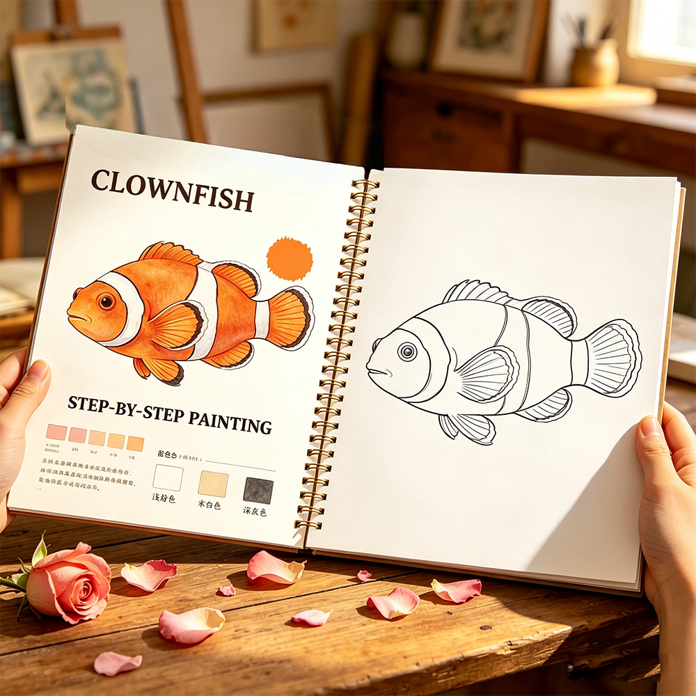 Watercolor Ocean Fish Tutorial - Aquarium Fish Drawing 评论和价格