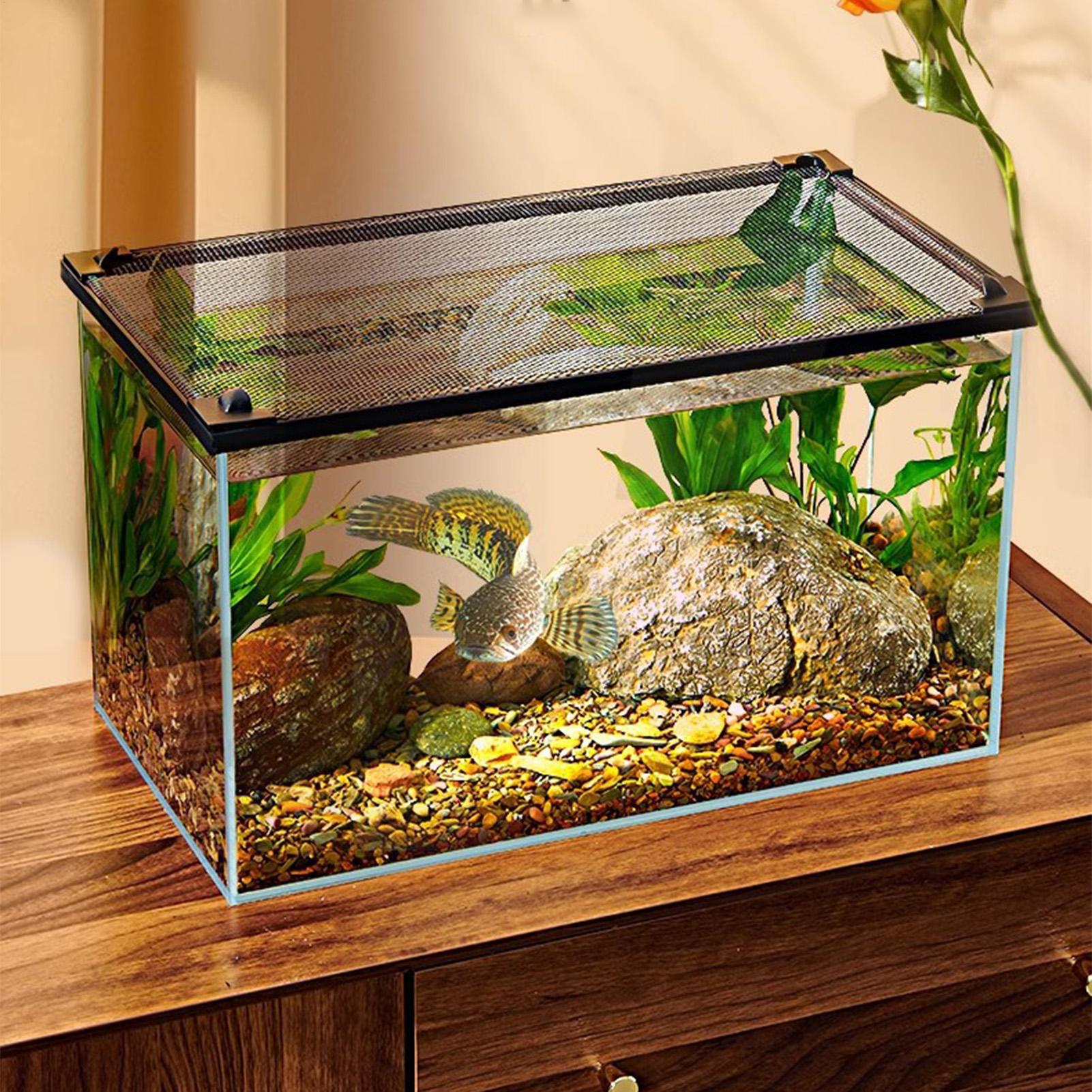 Anti Jumping Magnetic Durable  - Aquarium Fish Net 评论和价格
