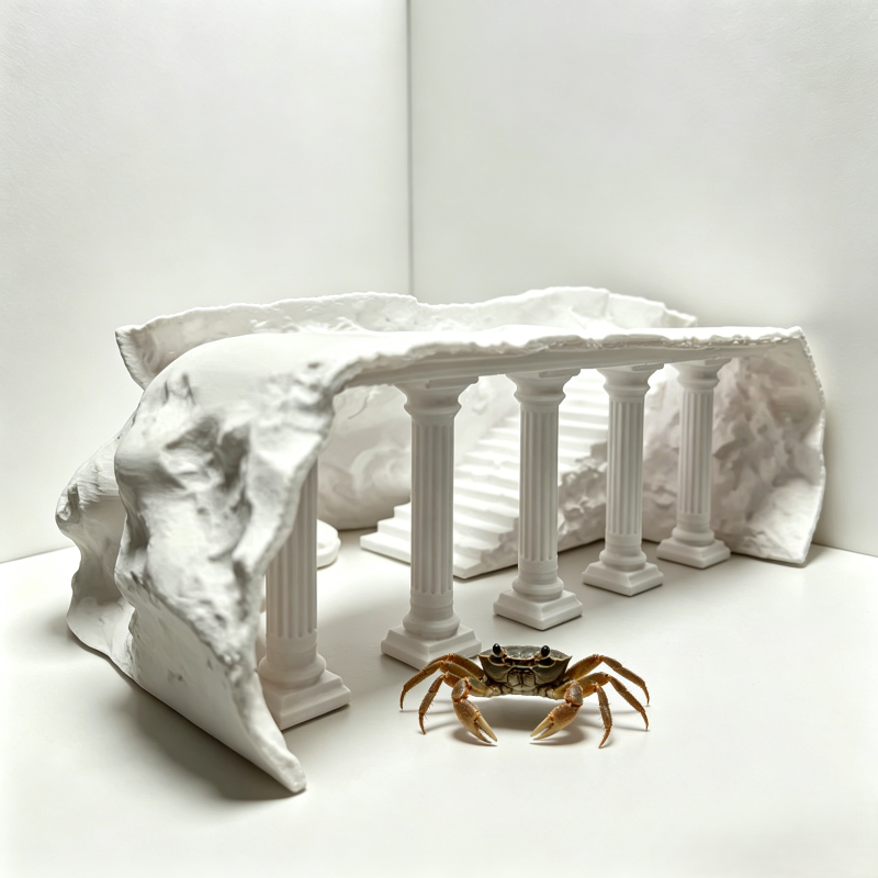 3D Printed Fish Tank Cave, Art - Aquarium Fish Bridge 评论和价格