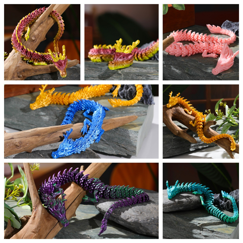 3D Printed Conjoined Dragon Or - Aquarium Fish Cartoon 评论和价格