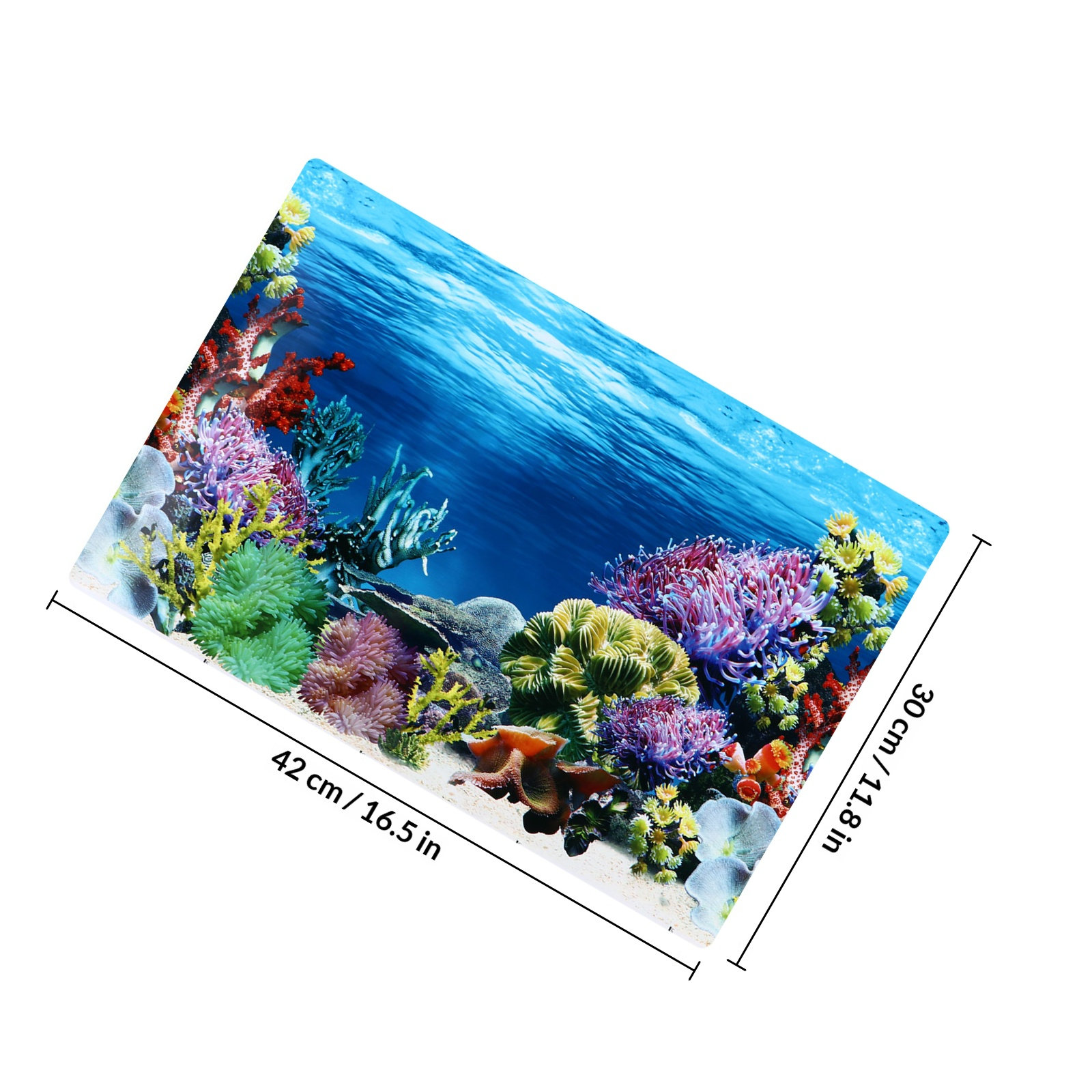 Fish Tank Stickers Coral Decor - Aquarium Fish Wallpaper 评论和价格