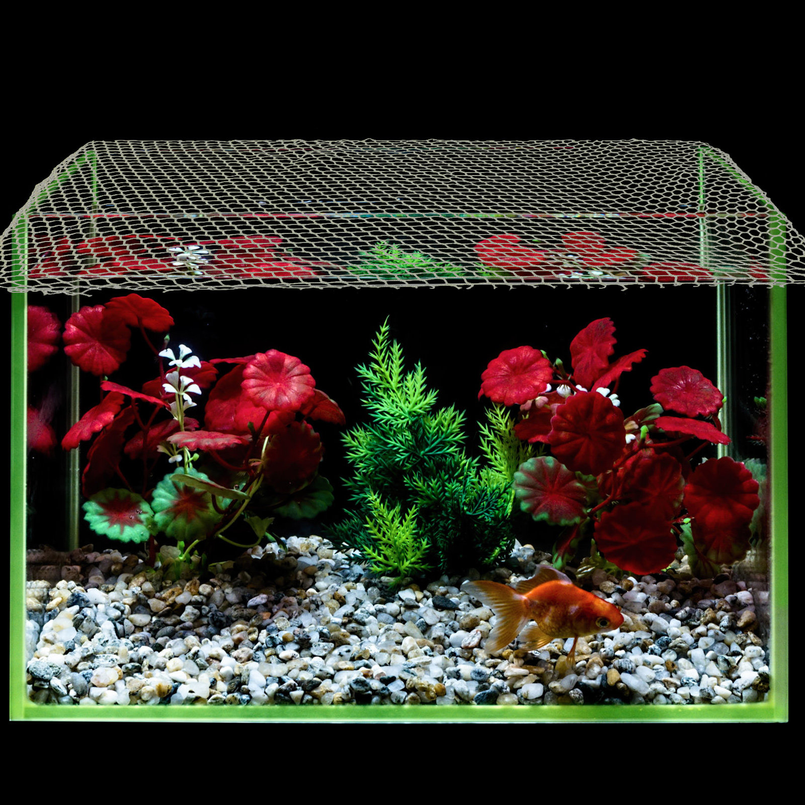 Aquarium Anti-Jumping Mesh Cov - Aquarium Fish Net 评论和价格