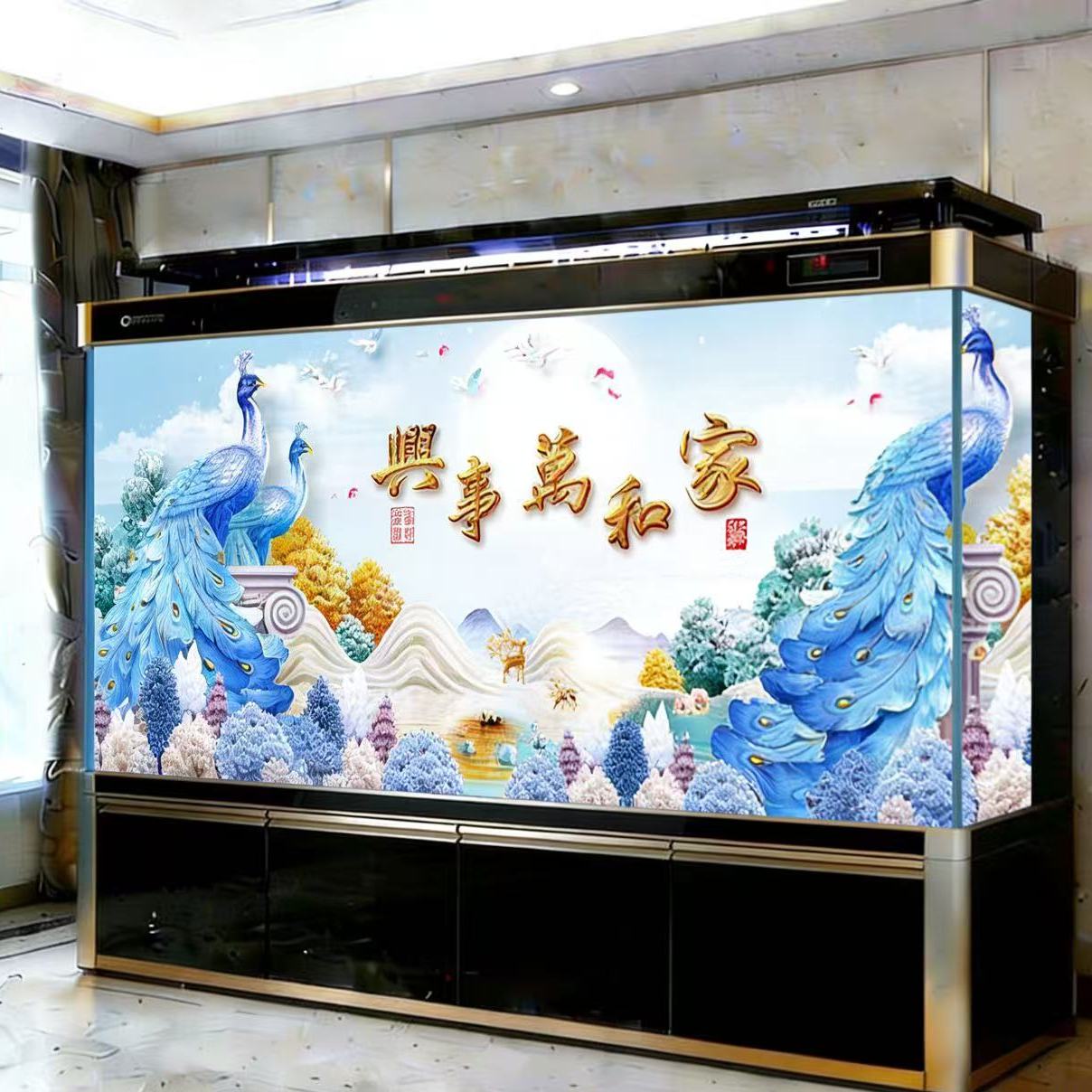 Fish Tank Background Wall Pape - Aquarium Fish Wallpaper 评论和价格