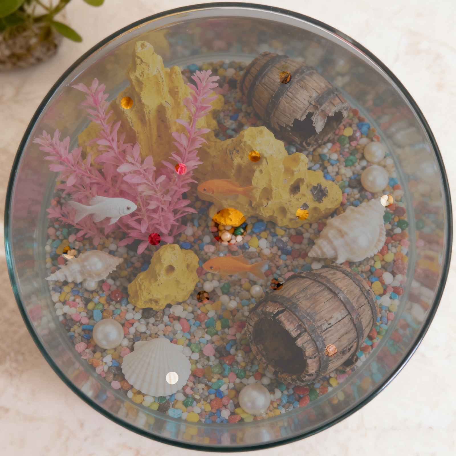 Round Aquarium Anti-Jumping Li - Aquarium Fish Jumping 评论和价格