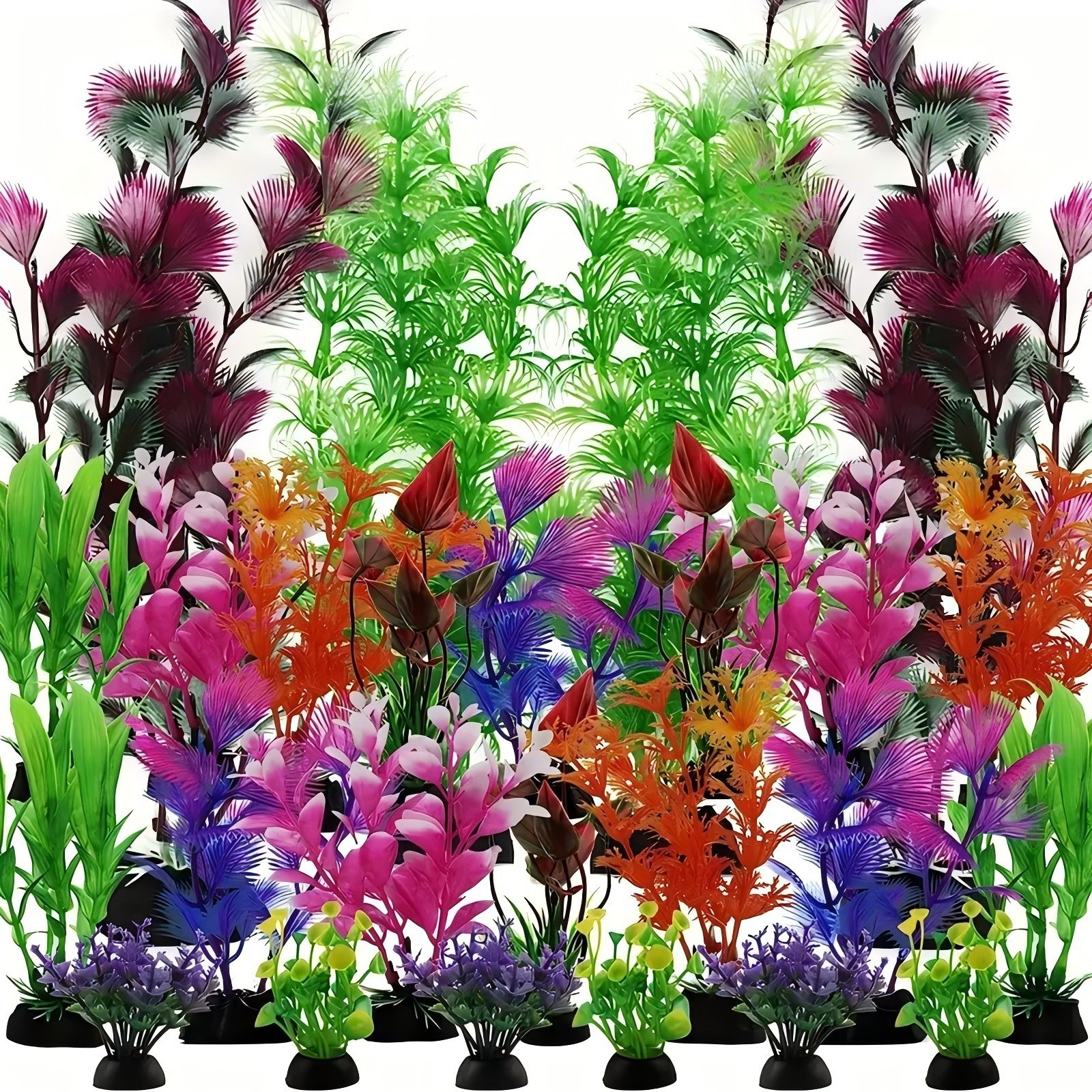 Aquarium Decor Set Artificial  - Aquarium Fish Only 评论和价格