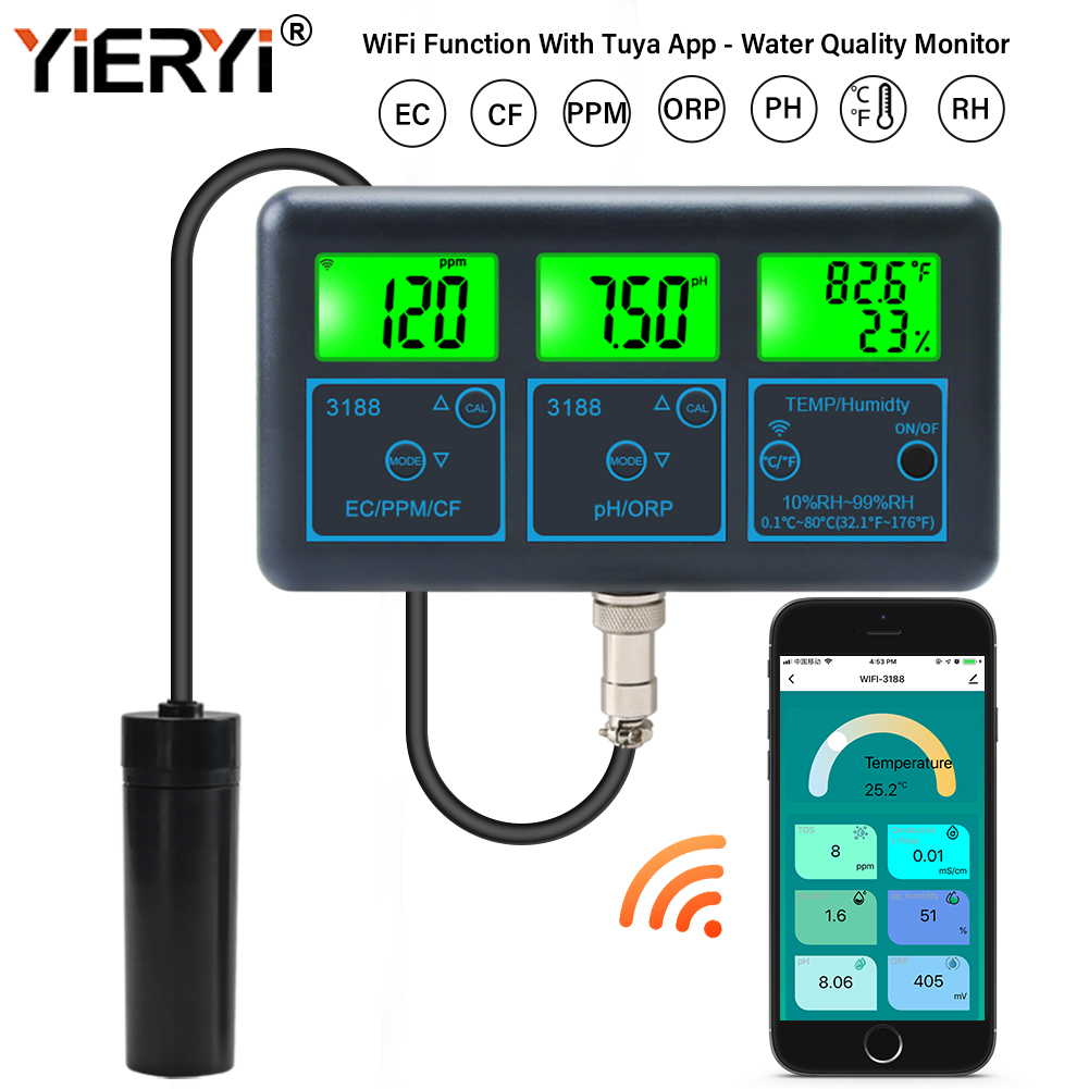 Yieryi WiFi Tuya Smart Monitor - Aquarium Fish In Online 评论和价格