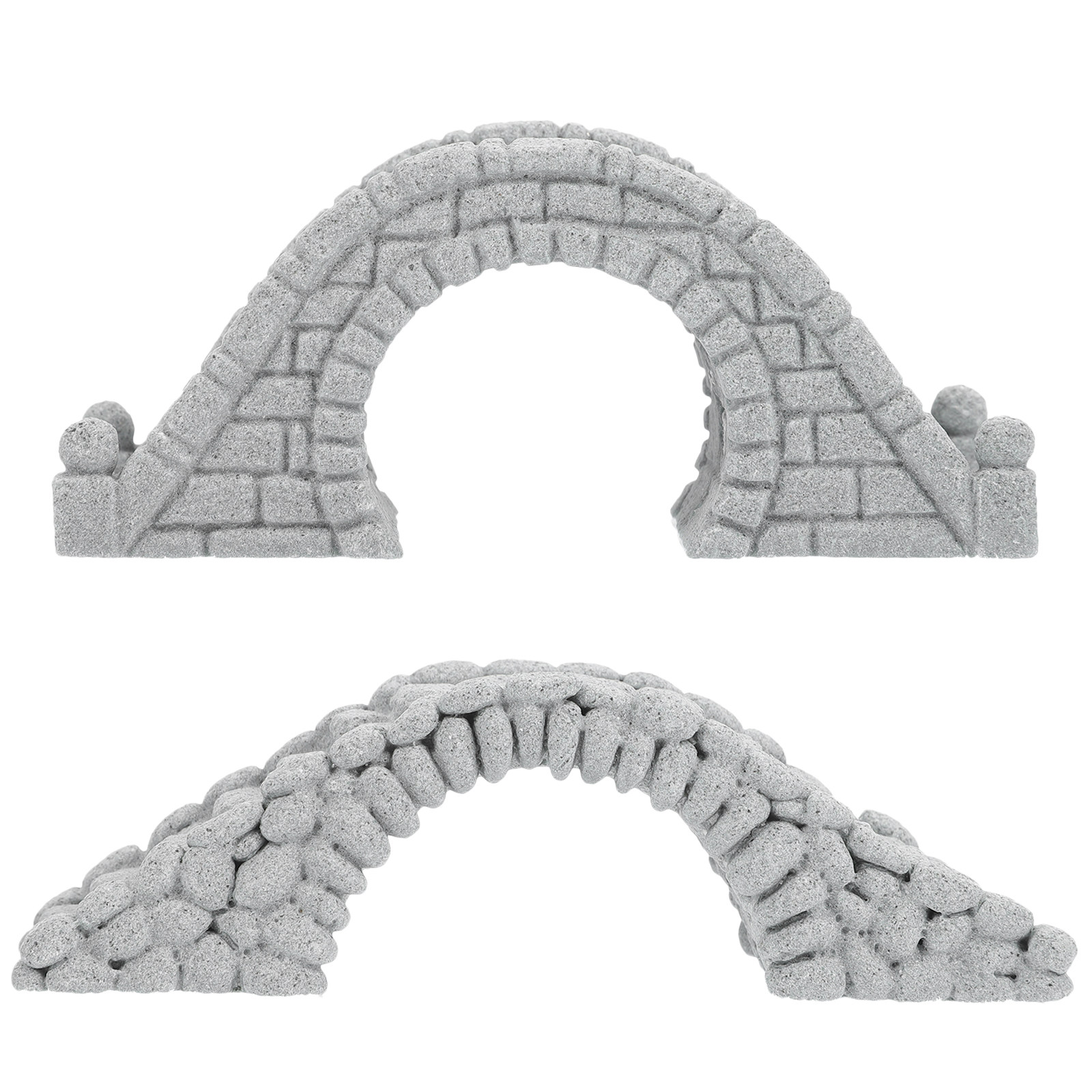 2Pcs Realistic Miniature Arch  - Aquarium Fish Bridge 评论和价格