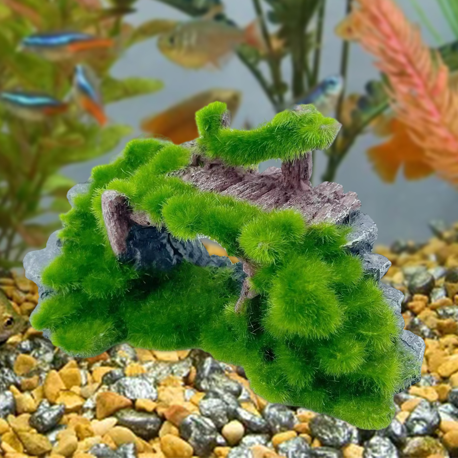 Fish Tank Decoration Rock Cave - Aquarium Fish Bridge 评论和价格